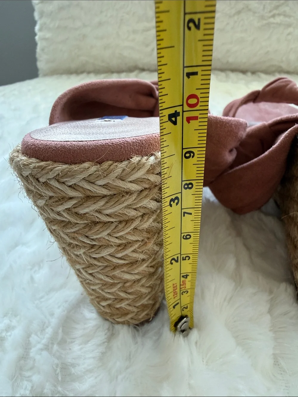 Stuart Weitzman Sarina Dessert Rose Suede Size 7 - Picture 17 of 17